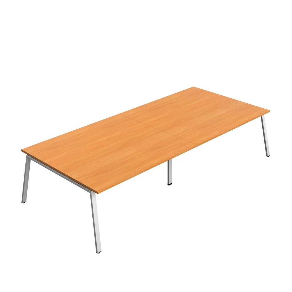 Synergy Meeting Table | A-Frame Leg | 3600 X 1600 | Unlimited/Silver