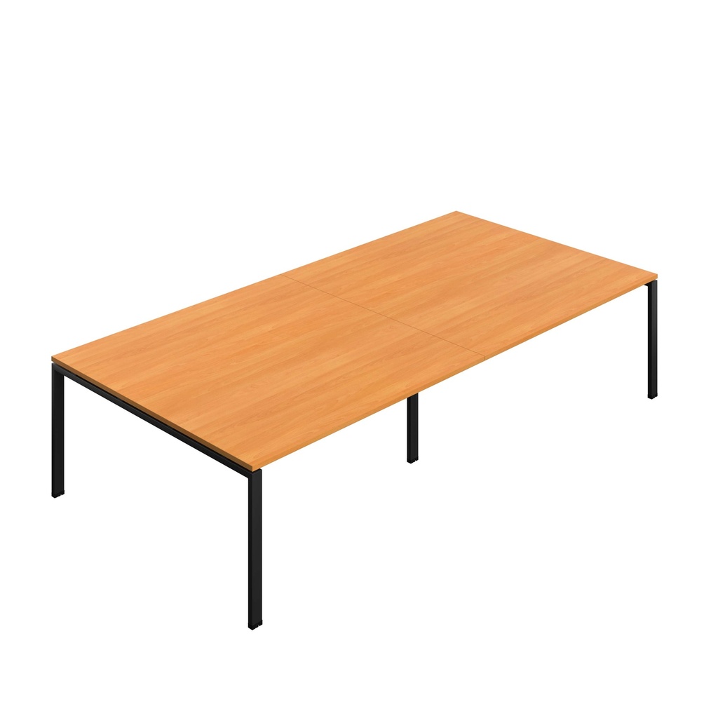 Synergy Meeting Table | Goal Post Leg | 3200 X 1600 | Unlimited/Black