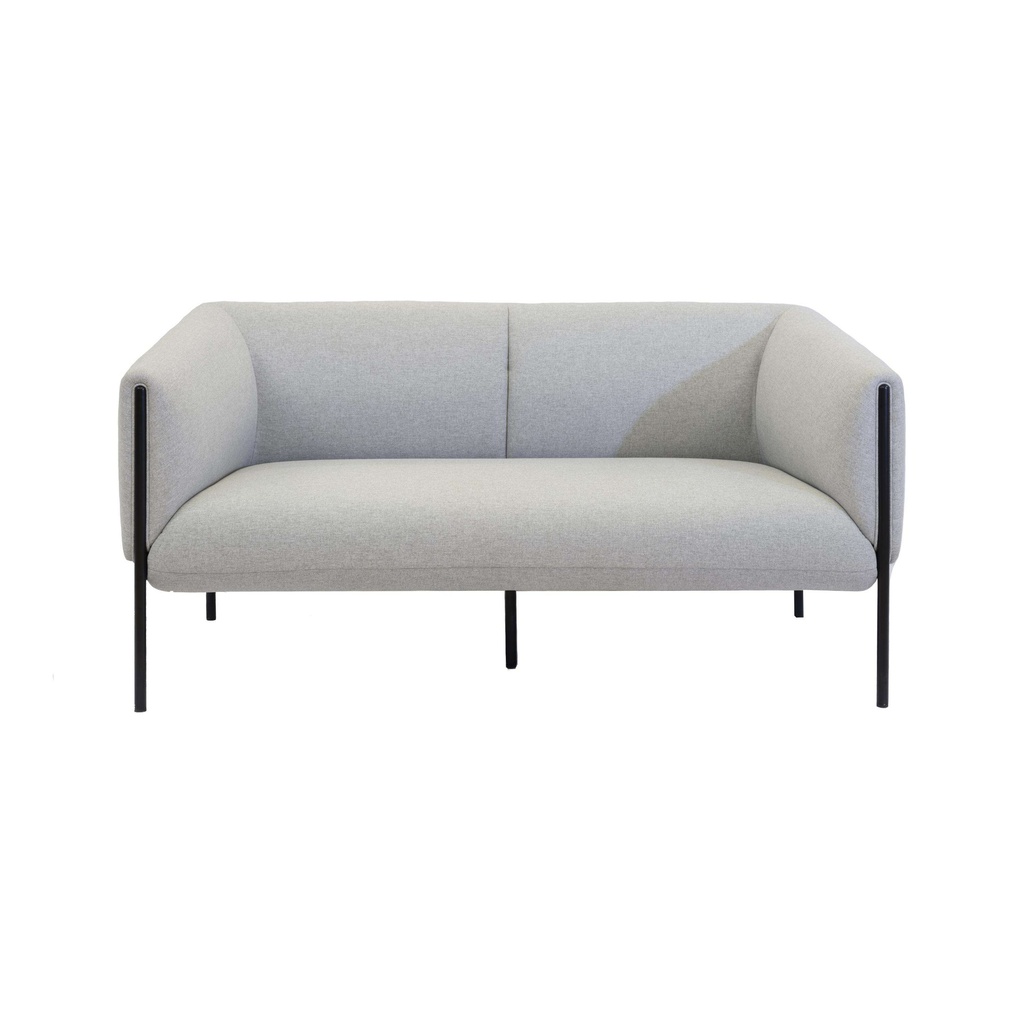 Curve Sofa | Two Seater | Grey