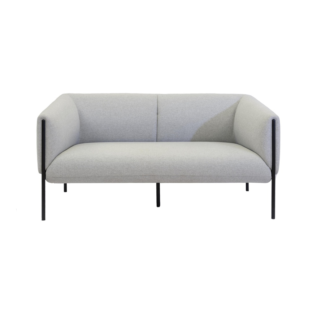 Curve Sofa | Two Seater | Grey
