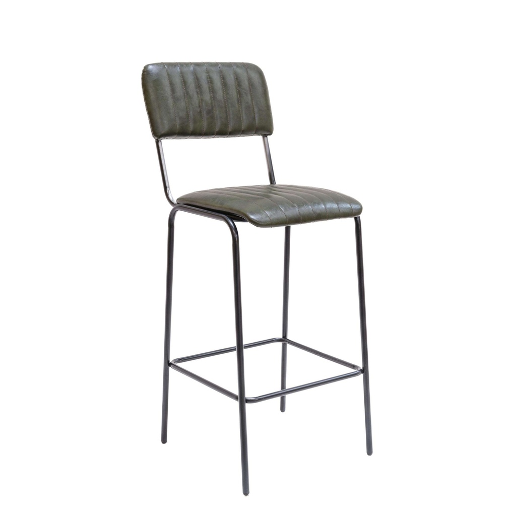 Tavern High Chair | Green Pu