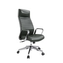 Dawn High Back Leather Executive Chair I Black Pu