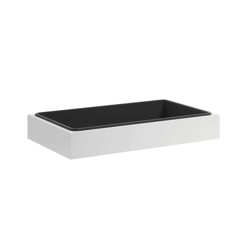 Bisley Steel Planter I One Full Width Plastic Liner I Height 113Mm I Light Grey