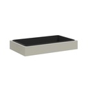 Bisley Steel Planter I One Full Width Plastic Liner I Height 113Mm I Goose Grey