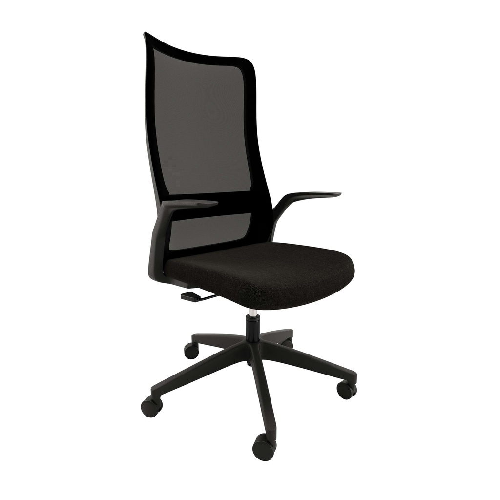 Trek Mesh Back Chair | Black