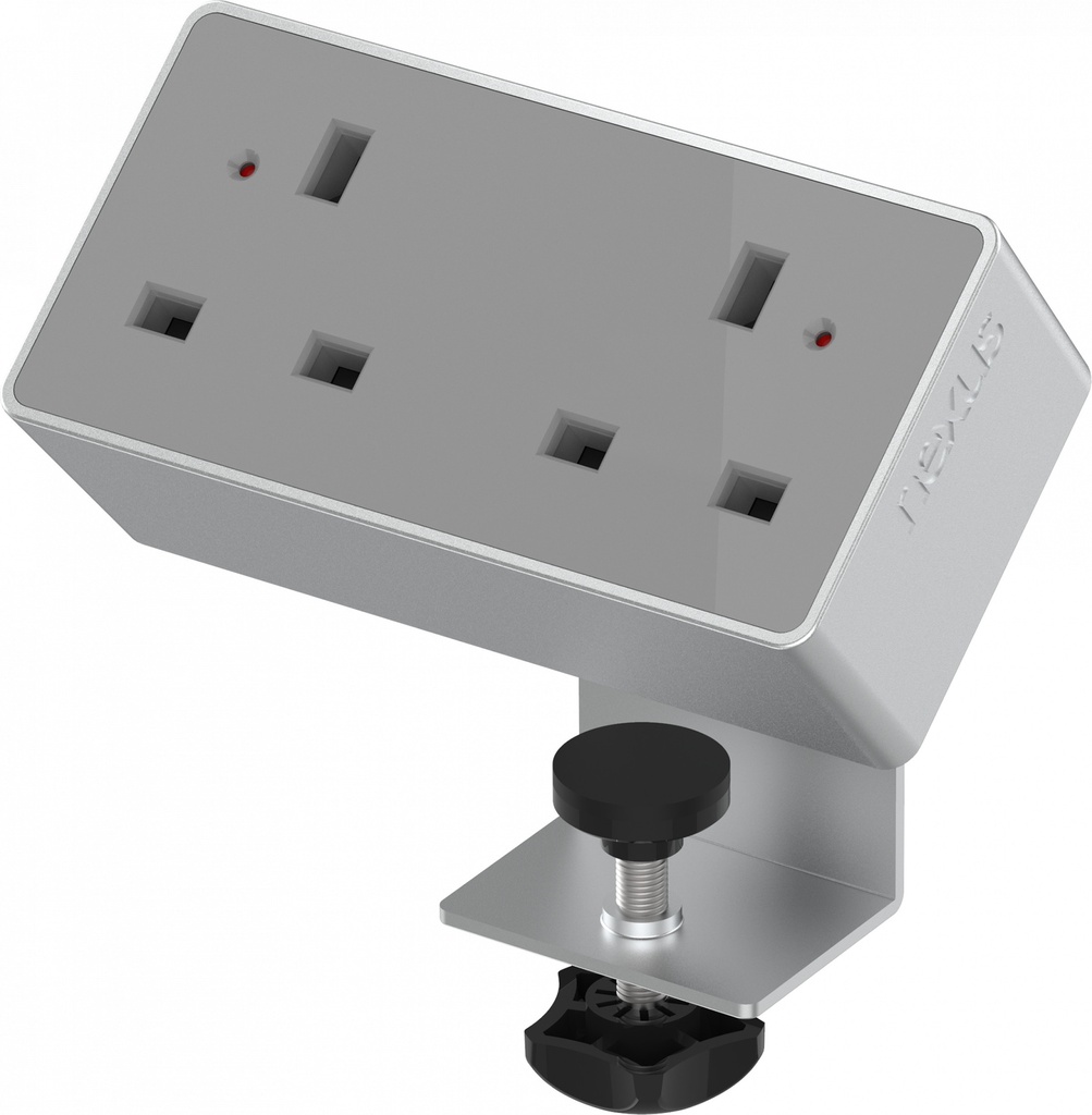 Desktop Power Module Bundle 2 With 3M Cable I Silver Housing Grey Veneer