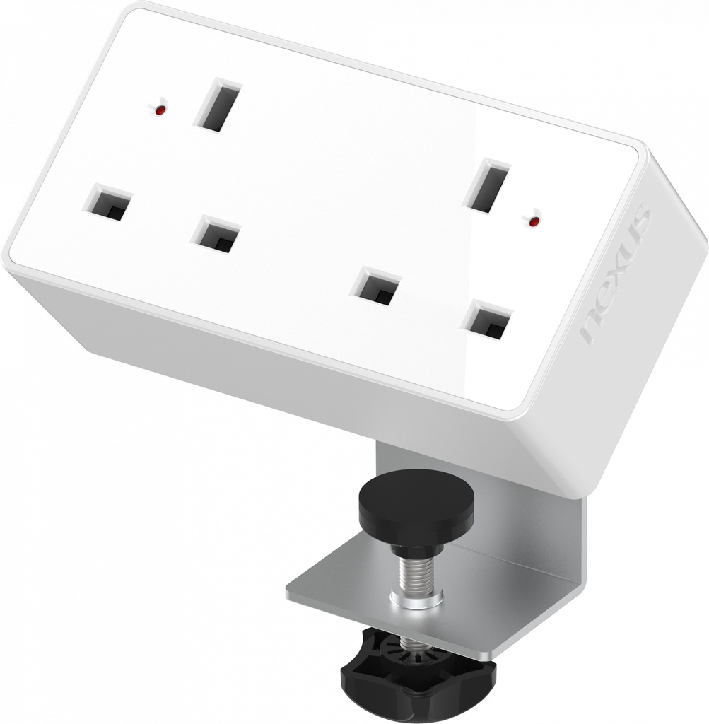 Desktop Power Module Bundle 2 With 3M Cable I White Housing White Veneer