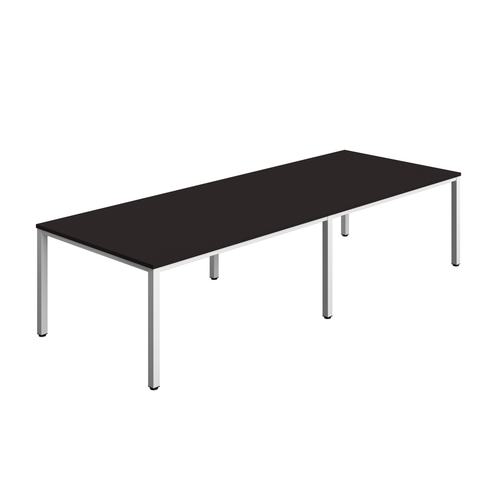 Fraction Infinity 3200 X 1200 Meeting Table - Anthracite / White