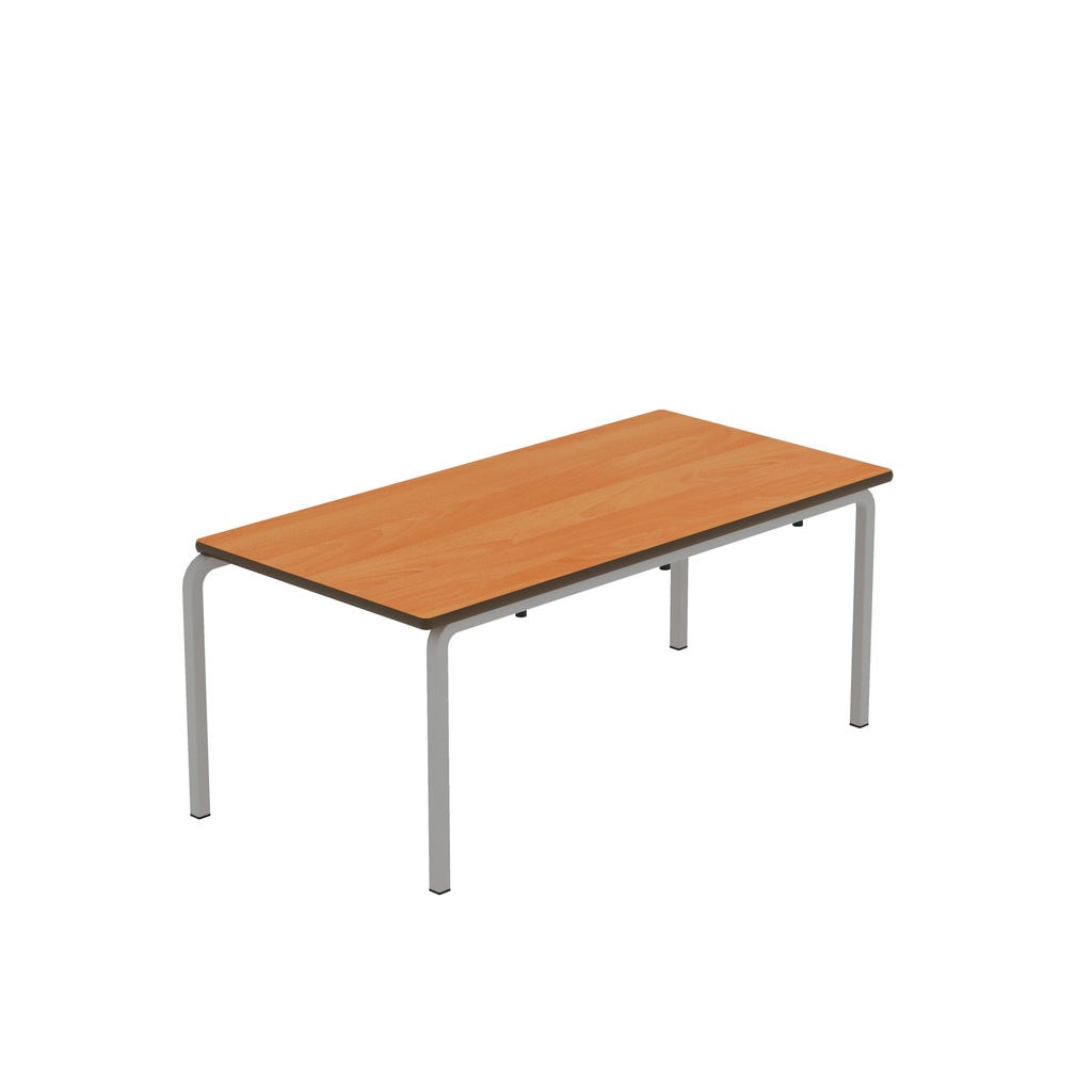 Titan Crush Bent Frame Table | 1100X550X460 |Beech/Grey