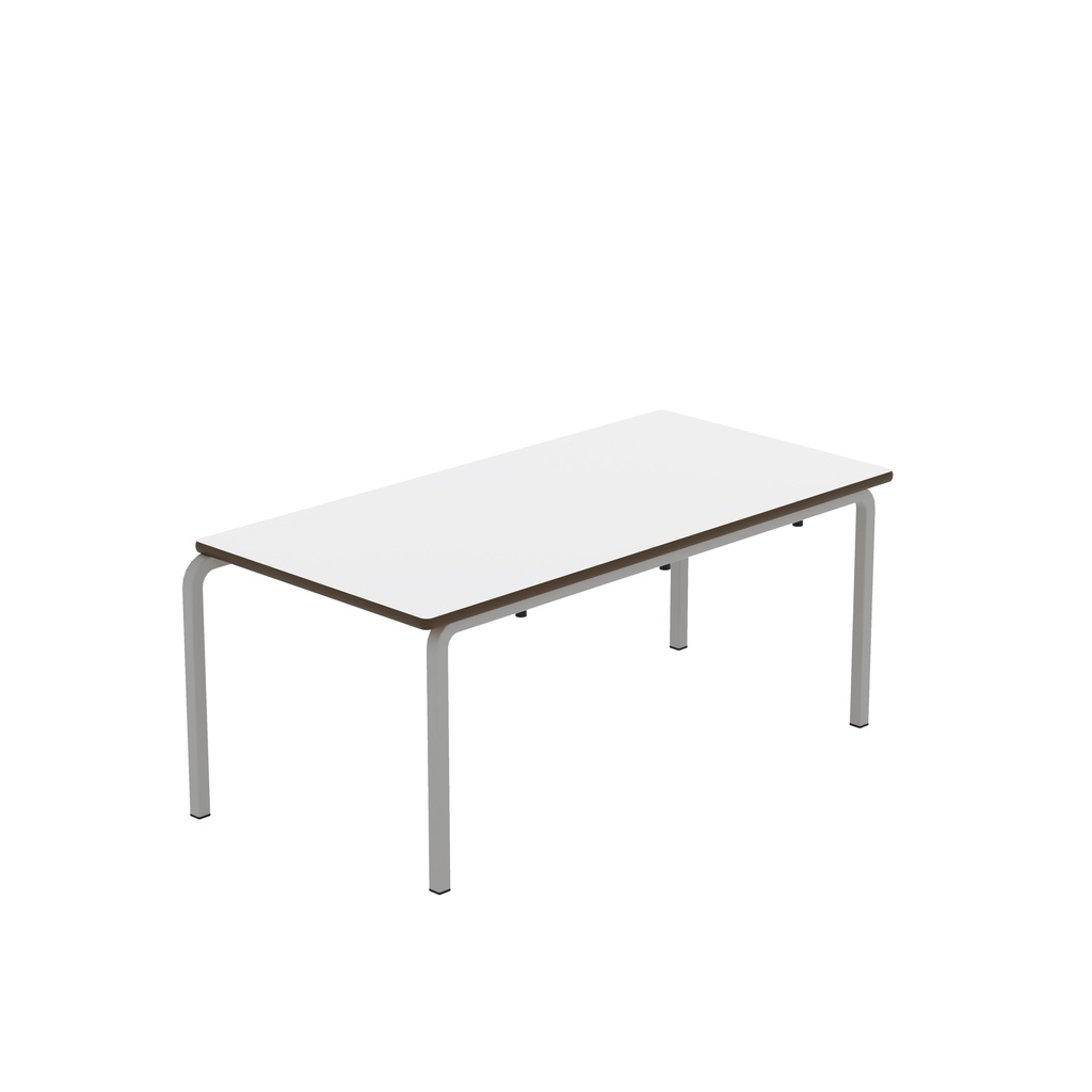 Titan Crush Bent Frame Table | 1100X550X460 | White/Grey