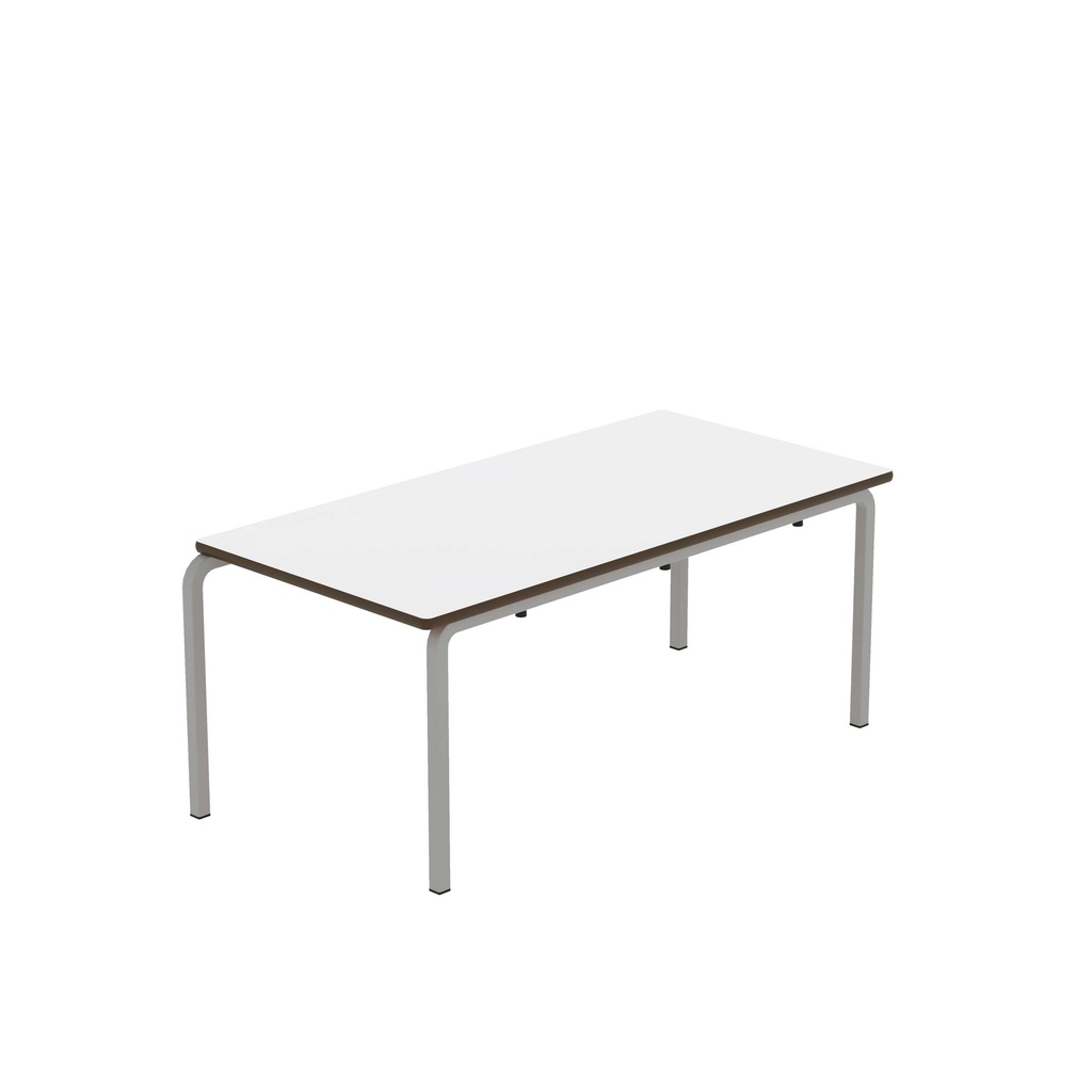 Titan Crush Bent Frame Table | 1100X550X460 | White/Grey