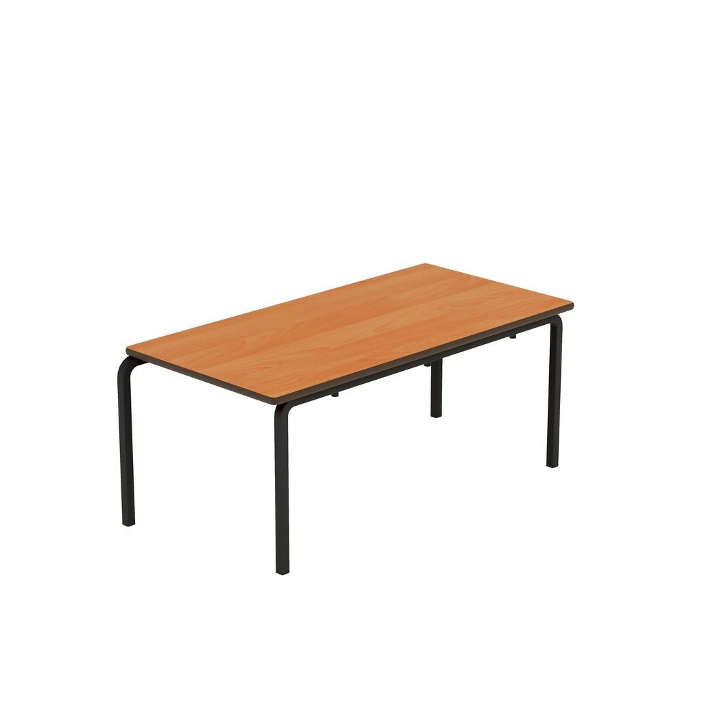 Titan Crush Bent Frame Table | 1100X550X460 |Beech/Black