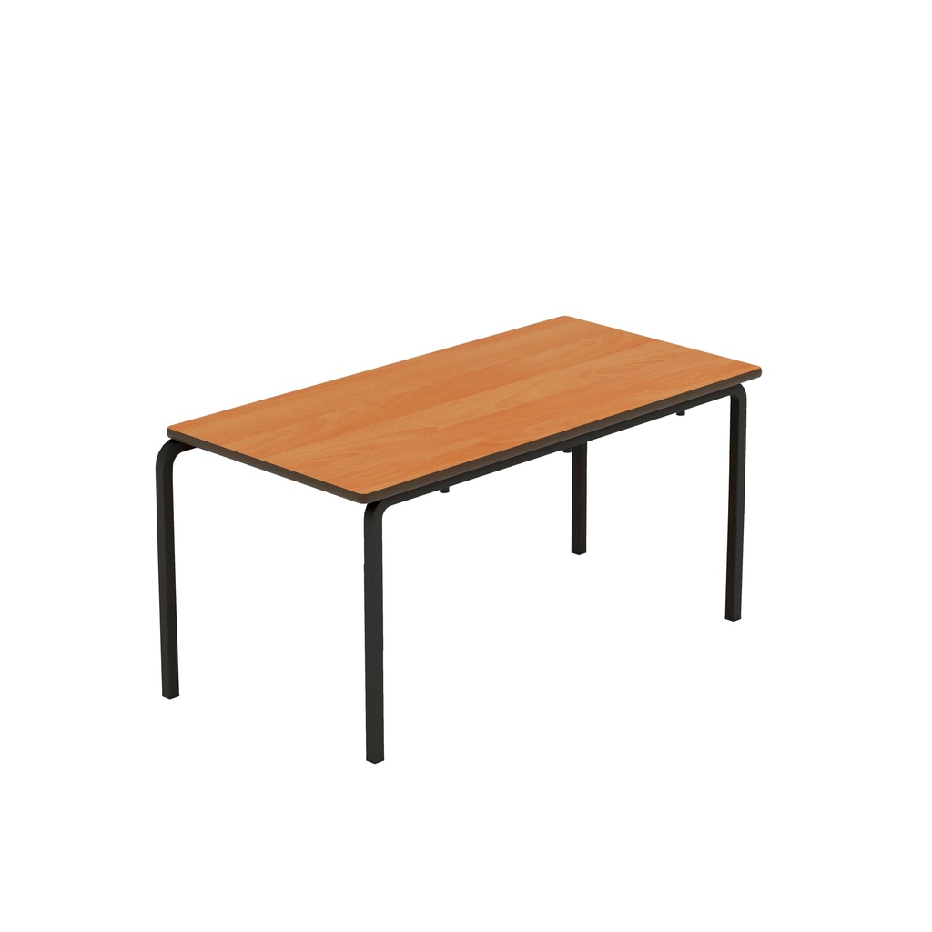 Titan Crush Bent Frame Table | 1100X550X530 |Beech/Black