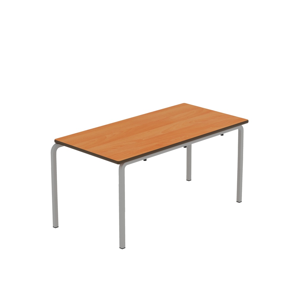 Titan Crush Bent Frame Table | 1100X550X530 |Beech/Grey