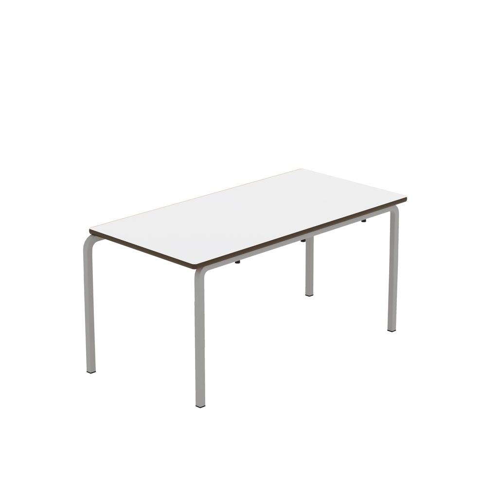 Titan Crush Bent Frame Table | 1100X550X530 | White/Grey