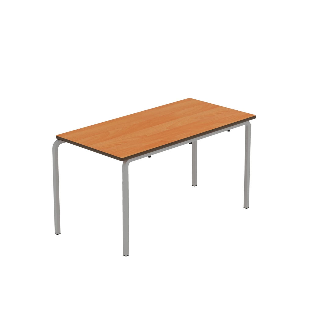 Titan Crush Bent Frame Table | 1100X550X590 |Beech/Grey
