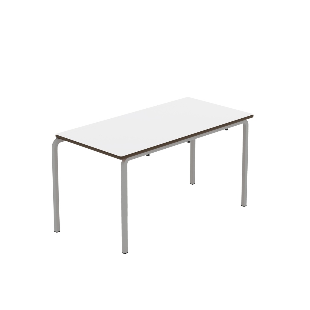 Titan Crush Bent Frame Table | 1100X550X590 | White/Grey