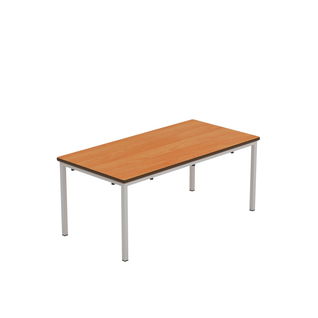 Titan Welded Frame Table | 1100X550X460 | Beech/Grey