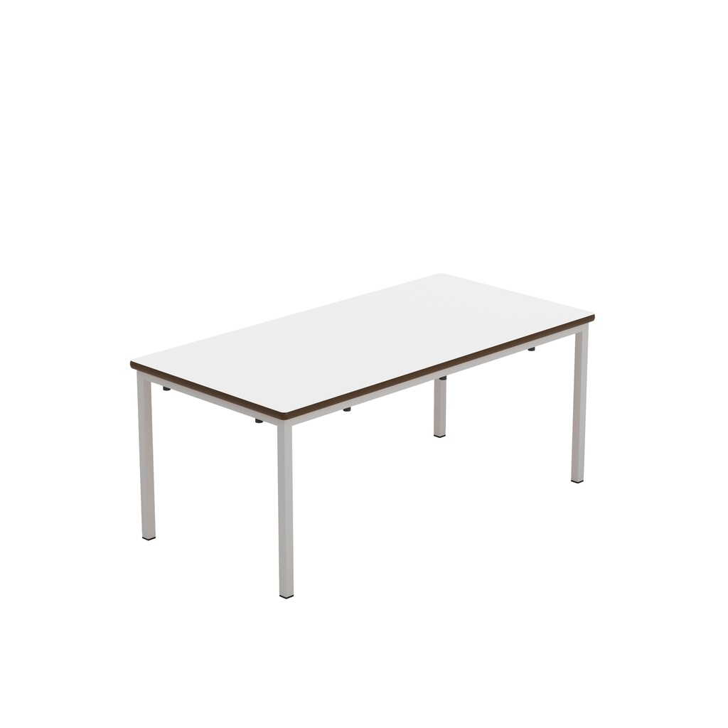 Titan Welded Frame Table | 1100X550X460 | White/Grey