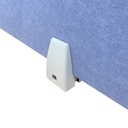 Under Mount Desk Screen Bracket x 1 bracket | White