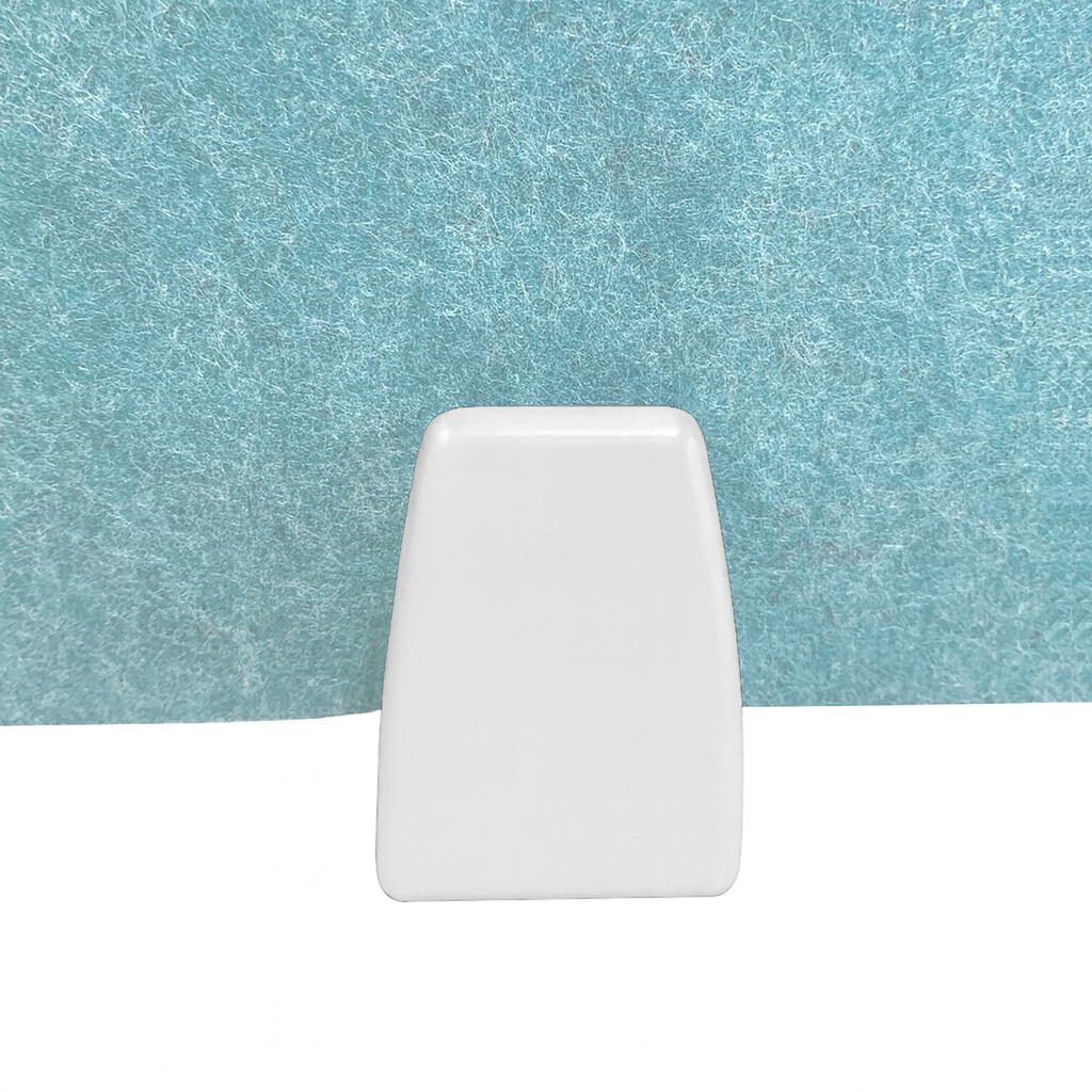 Under Mount Bench Screen Bracket Pair | White