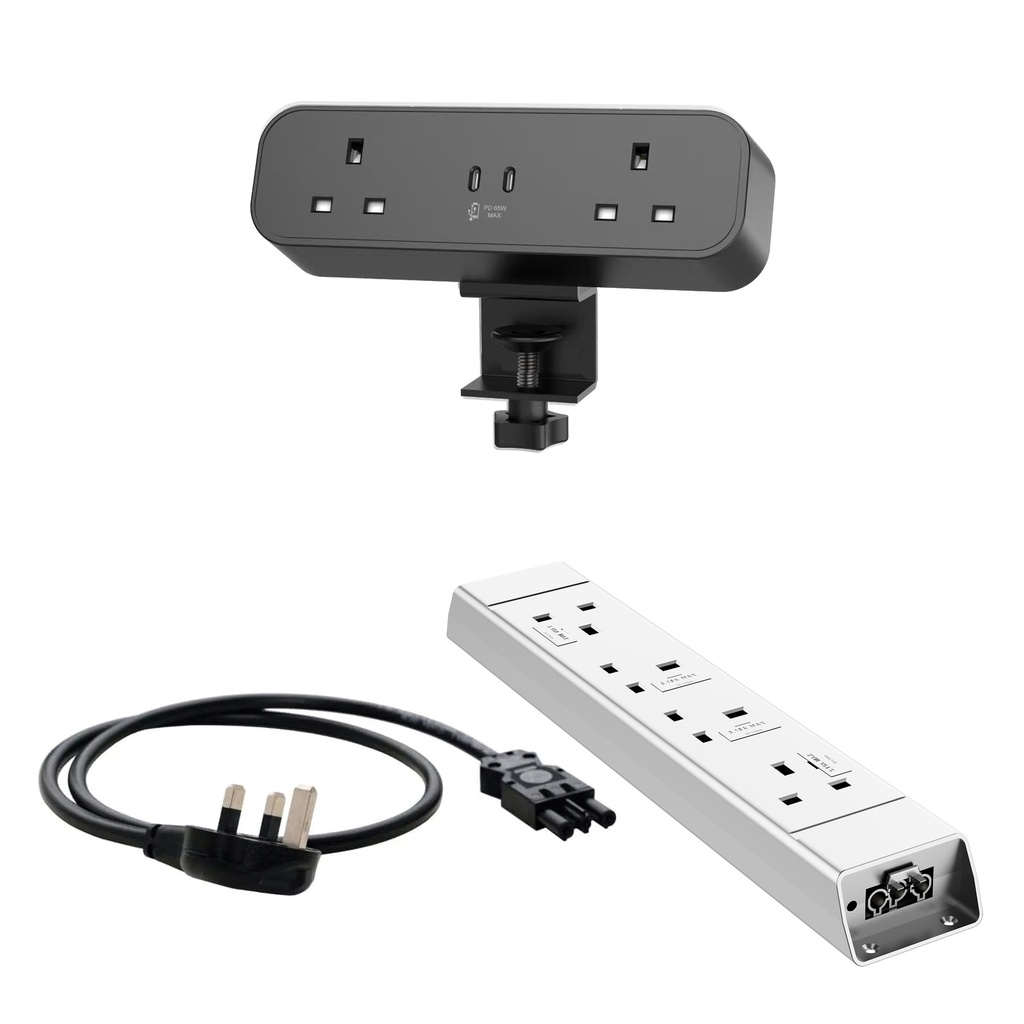 MALMO ON DESK POWER BUNDLE BLACK