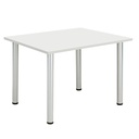 Core Pole Leg Rectangular Meeting (Fsc) I 1200x800 I  Arctic White