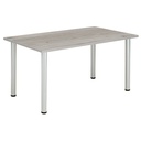Core Pole Leg Rectangular Meeting (Fsc) I 1400X800 I  Alaskan Grey Oak