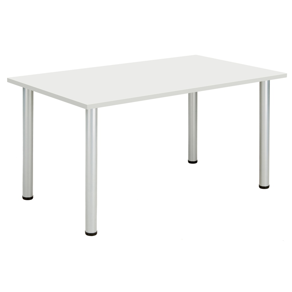 Core Pole Leg Rectangular Meeting (Fsc) I 1400x800 I  Arctic White