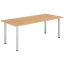 Core Pole Leg Rectangular Meeting (Fsc) I 1800x800 I  Norwegian Beech