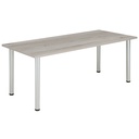 Core Pole Leg Rectangular Meeting (Fsc) I 1800X800 I  Alaskan Grey Oak