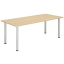 Core Pole Leg Rectangular Meeting (Fsc) I 1800X800 I  Canadian Oak