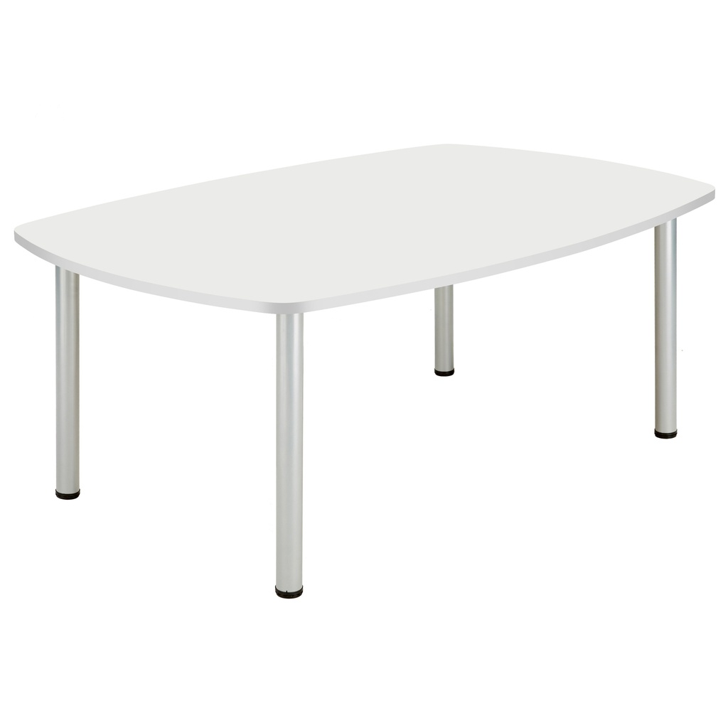 Core Pole Leg Barrel Shaped Meeting (Fsc) I 1800x1000 I  Arctic White