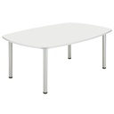 Core Pole Leg Barrel Shaped Meeting (Fsc) I 1800x1000 I  Arctic White