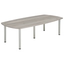 Core Pole Leg Barrel Shaped Meeting (Fsc) I 2400x1000 I  Alaskan Grey Oak