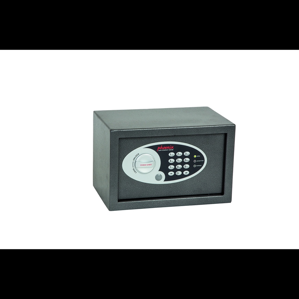 Compact Home-Office Steel Safe with Electronic Lock
