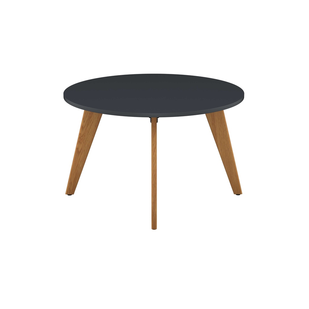 PLATEAU ROUND TABLE WITH OAK LEGS