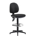 Concept Mid Back Fixed D-Kit - Black