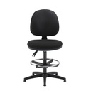 Concept Mid Back Adj D-Kit - Black