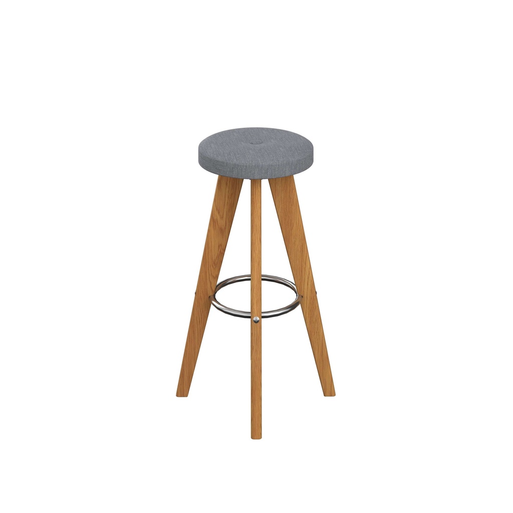 Plateau Button Top High Stool|Unlimited