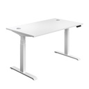Economy Sit Stand Desk (FSC) | 1800 X 800 | White/White | 