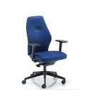 Deluxe Ergonomic Posture Chair Height and Depth Adjustable Arms Blue YP005 Pheonix Curacao