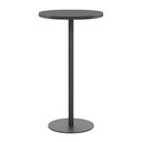 [CH2685BKBK] Contract 600mm High Table (FSC) (Black, Black)