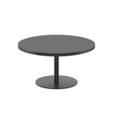 [CH2693BKBK] Contract 800mm Low Table (FSC) (Black, Black)