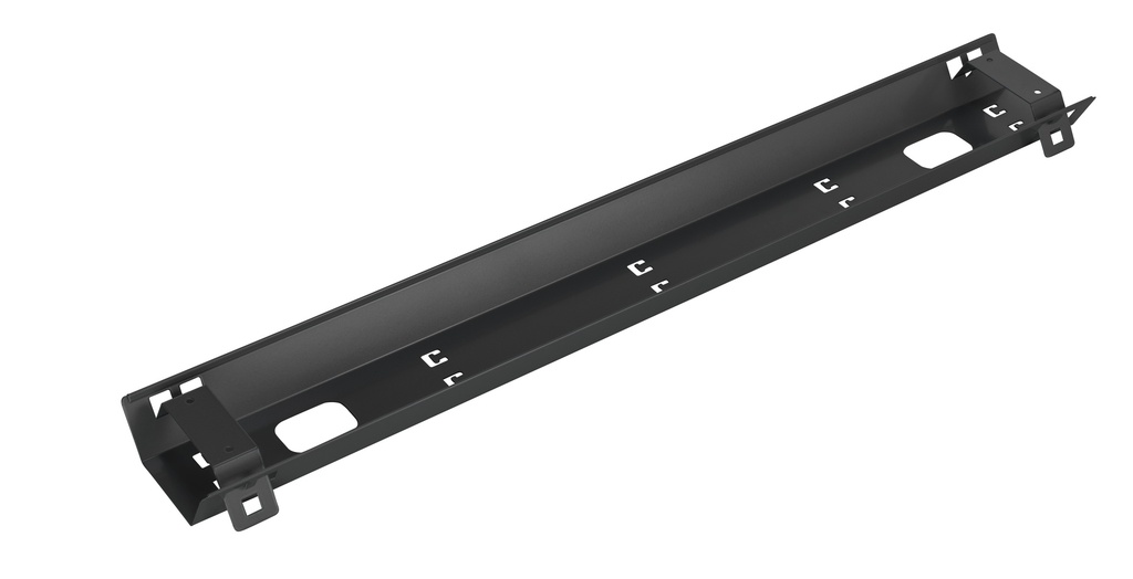 CB SINGLE CABLE TRAY 1200 - 1800 BLACK INDIVIDUALLY PACKED