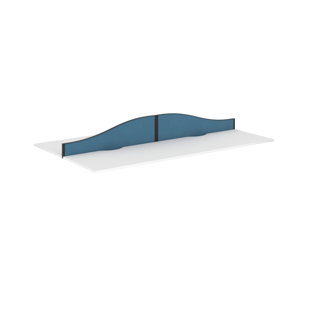 Panel Type 5 Wave Screen Black Frame  - 1400W X 380 - 180H Band 2