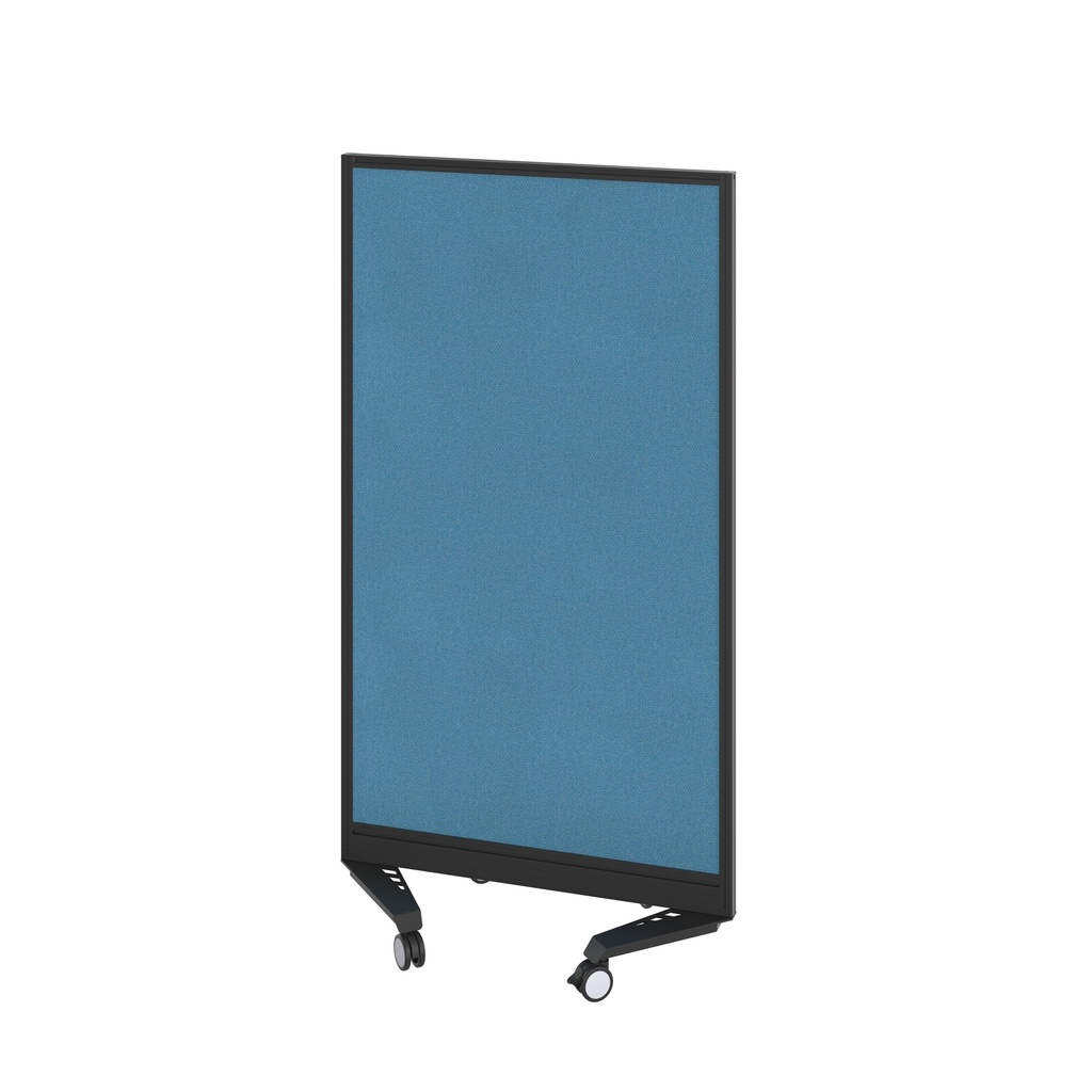 Mobile Type 1 Single Toolrail Screen Black Frame  - 800W X 1500H Band 3