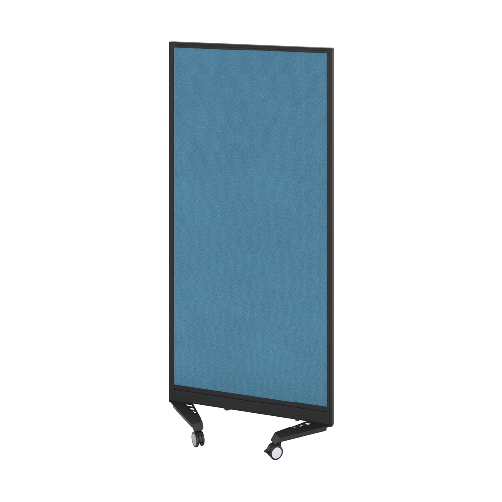 Mobile Type 1 Single Toolrail Screen Black Frame  - 800W X 1800H Band 3