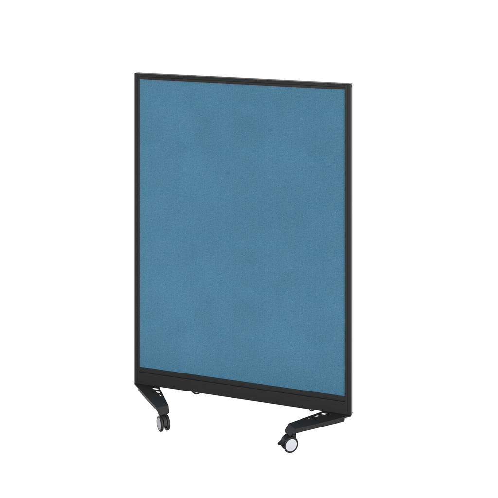 Mobile Type 1 Single Toolrail Screen Black Frame  - 1000W X 1500H Band 3