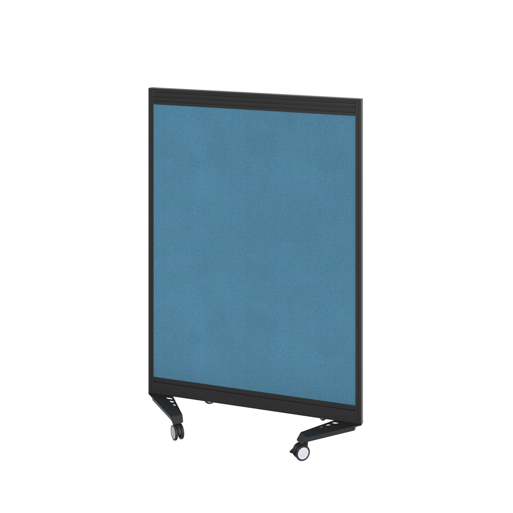 Mobile Type 2 Triple Toolrail Screen Black Frame  - 1000W X 1500H Band 2